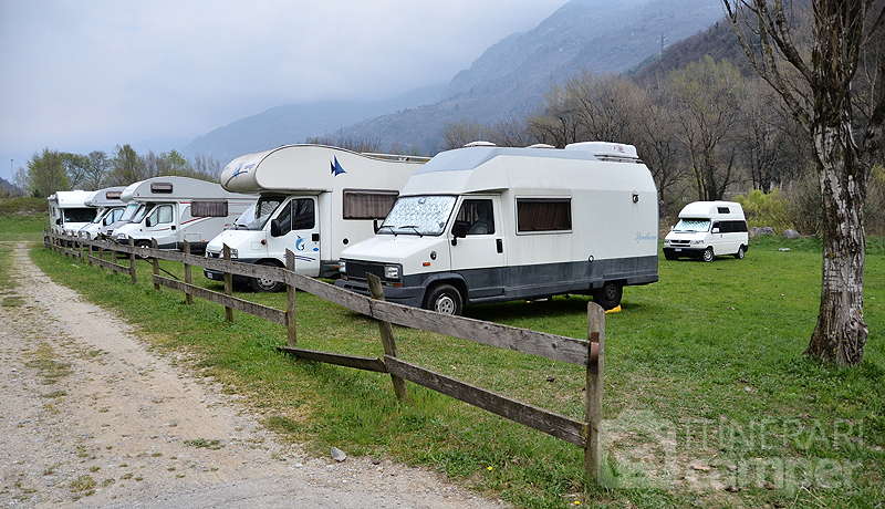 Area sosta camper Concarena