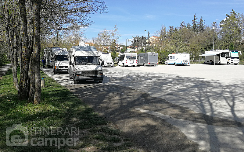 Parcheggio camper