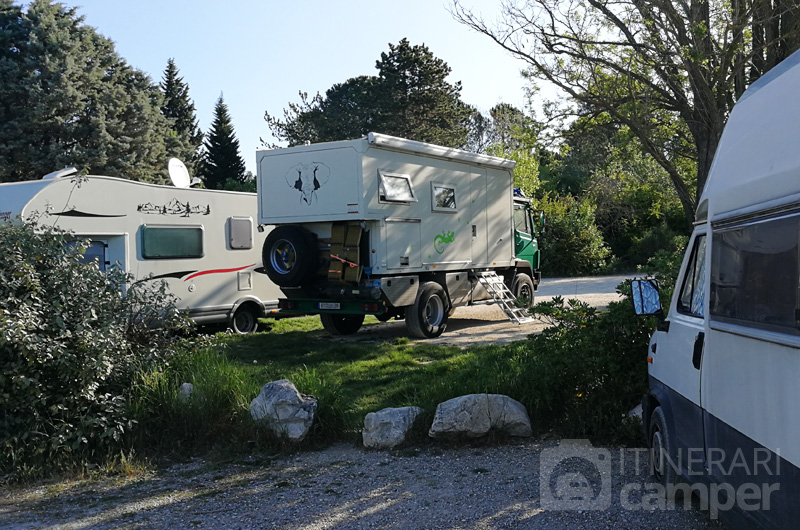 Parcheggio camper